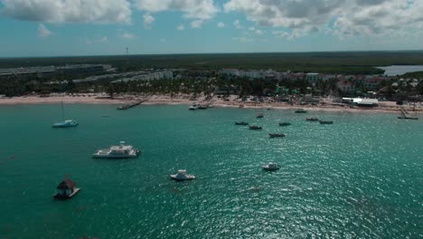 Punta-Cana-Dominican-Republic-in-a-drone-view