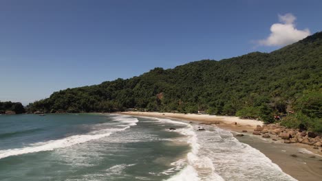 Einsamer-Strand-Auf-Der-Insel-Rio-De-Janeiro-Brasilien