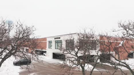 Antenne,-Einkaufszentrum-Edina-Galleria-In-Minnesota-An-Einem-Verschneiten-Wintertag