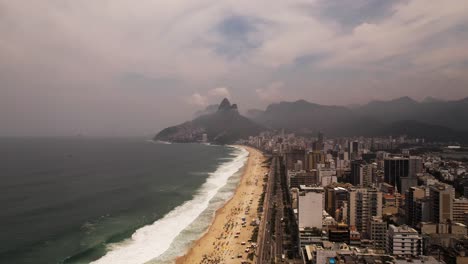 Drohne-Am-Strand-Von-Ipanema-Rio-De-Janeiro-Brasilien