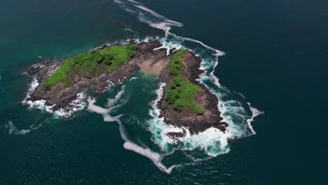 Aerial-view-of-some-small-islands-in-Costa-Rica