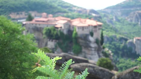 View-of-the-Meteora-Monastery-in-Greece-Europe