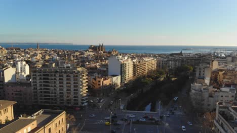 Drone-rising-high-with-view-over-Palma-De-Mallorca