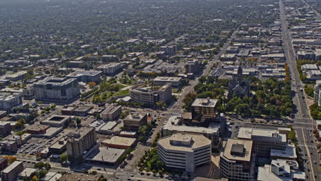 Salt-Lake-City-Utah-Aerial-v51-birds-eye-view-fly-around-downtown-capturing-historic-county-building-at-washington-square-park-and-public-library---Shot-with-Inspire-2,-X7-camera---October-2021