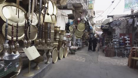 The-copper-and-antics-in-old-Sana'a-city-and-for-shisha-and-another-home-decoration-items