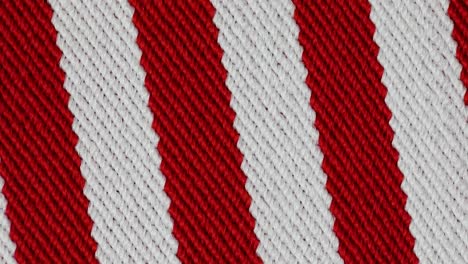 Red-And-White-Striped-Design-Knit-Fabric