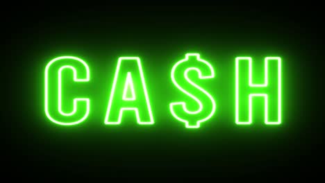 Flickering-Green-Neon-Cash-Sign