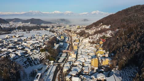 Yamanouchi-Snowy-Landscape-of-Nagano-Japan.-Aerial-View