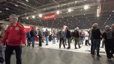 Ducati-stand-at-Excel--London-motorcycle-show-2022