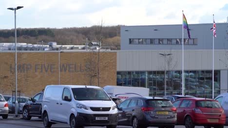 Front-entrance-of-the-Five-Wells-HMP-is-the-UKs-first-mega-prison