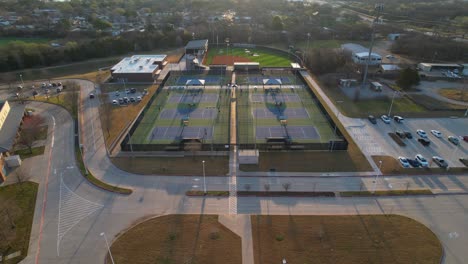 Luftaufnahmen-Der-Tennisplätze-Ar-John-H