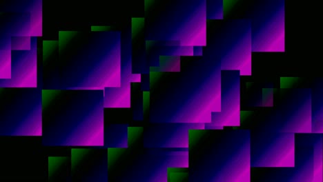 Animation-Abstrakt-Farbverlauf-Dunkellila-Hintergrund-Neonfarbe-Geloopt