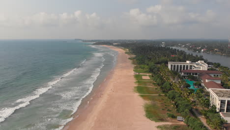 Playa-Bentota-En-Sri-Lanka-Por-Drone