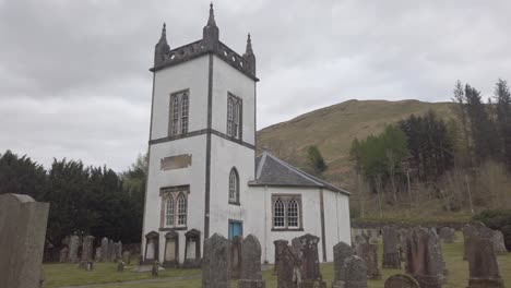 Close-up-of-Kilmorich-Church-in-Cairndow