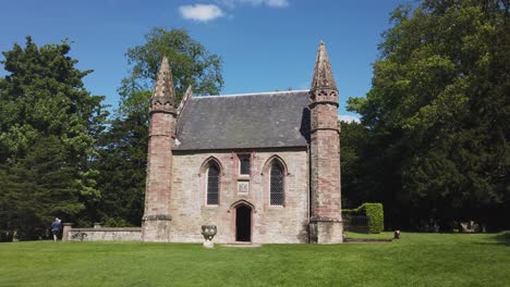 A-wide-view-of-Scone-Palace-Chapel-on-Moot-Hill