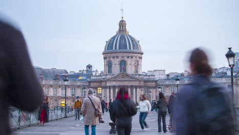 timelapse-of-the-busy-pedestrian-street-in-front-of-the-pantheon-museum-in-paris-france