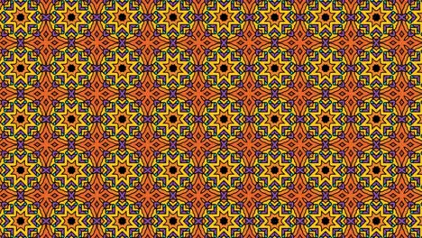 El-Hermoso-Y-Colorido-Patrón-De-Mosaico-De-Estrellas-Que-Se-Desplaza-De-Derecha-A-Izquierda-Animación-De-Diapositivas