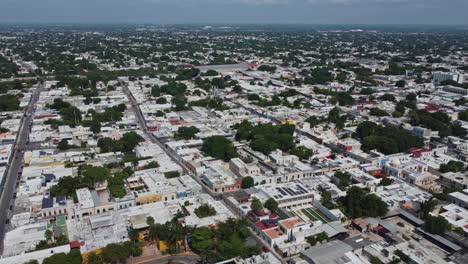 Aerial-view-of-White-city-of-Mérida