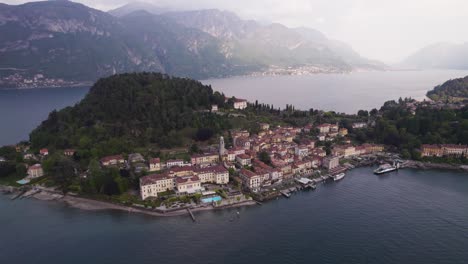 Charming-Bellagio-village-built-on-promontory-going-out-into-Lake-Como