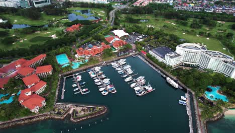 Sutera-Harbour-Marina-and-Country-Club-from-aerial-view