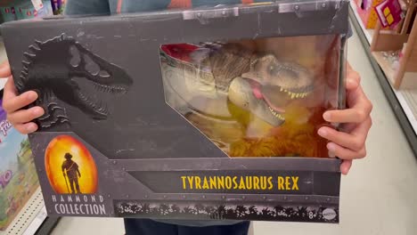 Tyrannosaurus-Rex-dinosaur-toy-made-by-Mattel