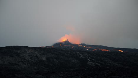 Der-Vulkanausbruch-In-Island