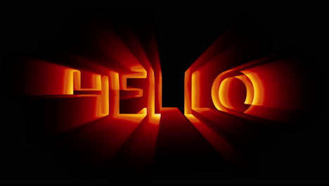 seamless-loop-HELLO-in-burning-fire-searchlight-style-animation