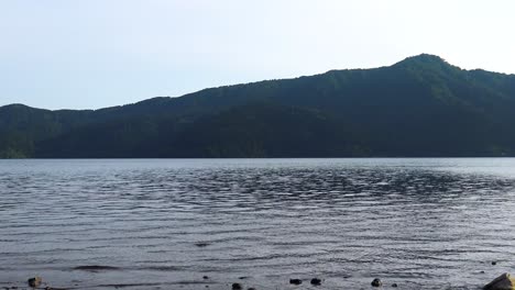The-view-of-Ashi-lake-from-coast