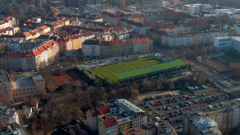 Drone-De-Praga-Del-Estadio-Bohemio