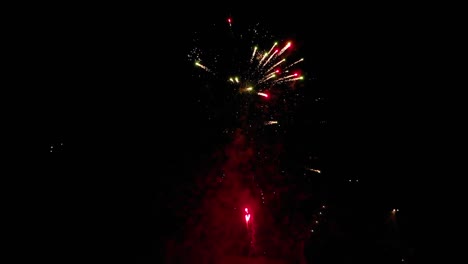 SLOWMO---Fireworks-display-with-lots-of-colorful-loop