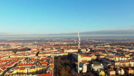 prague-fly-over-warm-light-tv-tower-drone