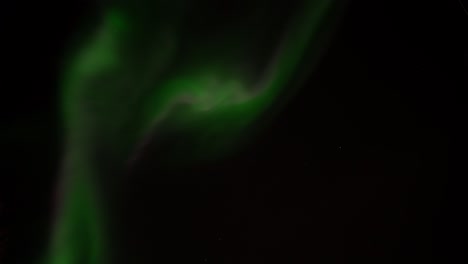 Amazing-northern-lights-activity-filmed-directly-above-in-Tromsø,-Norway