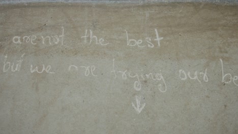 Meaningful-Phrase-writing-by-chalk