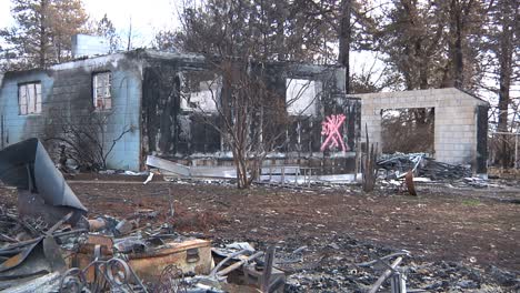 Camp-Fire-Destruction-Burnt-Blue-House