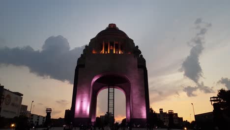 Denkmal-Für-Die-Mexikanische-Revolution---Mexiko-stadt,-Mexiko
