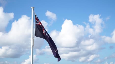 National-New-Zealand-flag-fluttering-in-wind