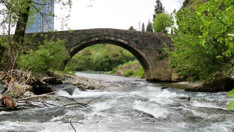 Die-Alte-Brücke-über-Den-Teich-Podgorica-Montenegro