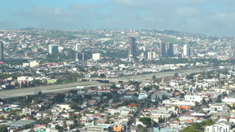 Tijuana,-Baja-California,-México,-Tomada-Durante-Una-Mañana-Nublada