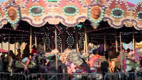Lansdowne-Centre-Spring-Carnival-Carousel---Amusement-Park-Ride-Spring-Carnival