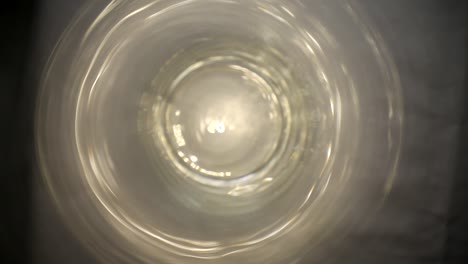 Bewegen-In-Eine-Klare-Glasvase-Unter-Verwendung-Einer-Weitwinkel-Sondenlinse