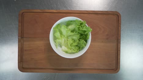 Lettuce-in-a-bowl