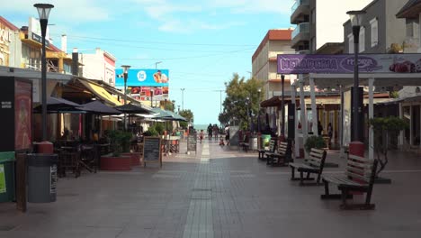 Pedestrian-walkway-in-downtown-Monte-Hermoso