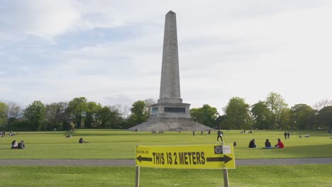 People-Get-Together-At-Phoenix-Park-In-Dublin-During-Covid-19-Pandemic