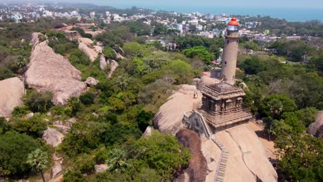 Faro-De-Mahabalipuram,-Tamil-Nadu,-India