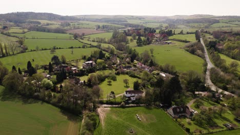 Winchcombe-Vororte-Wunderbare-Frühling-Uk-Antenne-Landschaft-Cotswolds-Gloucestershire