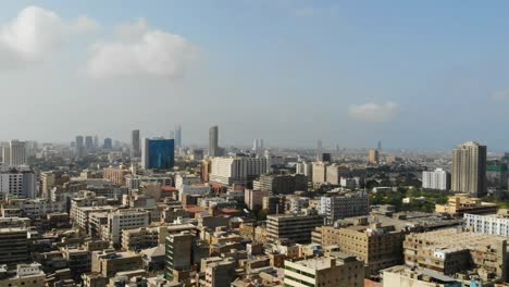 Aerial-View-Of-Karachi-Skyline-During-The-Day