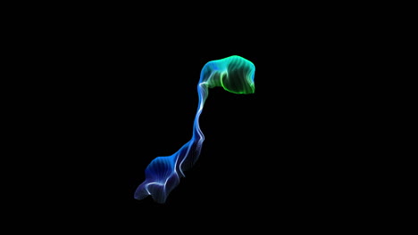 Colorful-Gradient-Particles-Dancing-Abstract-Waves-Flying-With-Alpha-Matte-Elements-Beautiful-Fluid-Smooth-Motion-Animation-In-Out-Stardust-3D-Particle-Stimulation-Glow-Wind-Realistic-Gradient