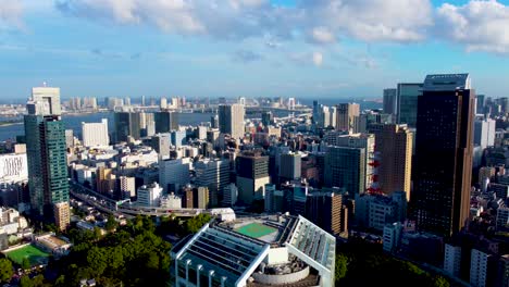 The-aerial-view-of-Tokyo