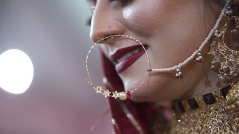 View-Of-Nath-Nose-Ring-On-Beautiful-Asian-Bride