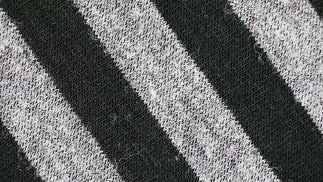 Black-And-Gray-Striped-Pattern-Woolen-Fabric